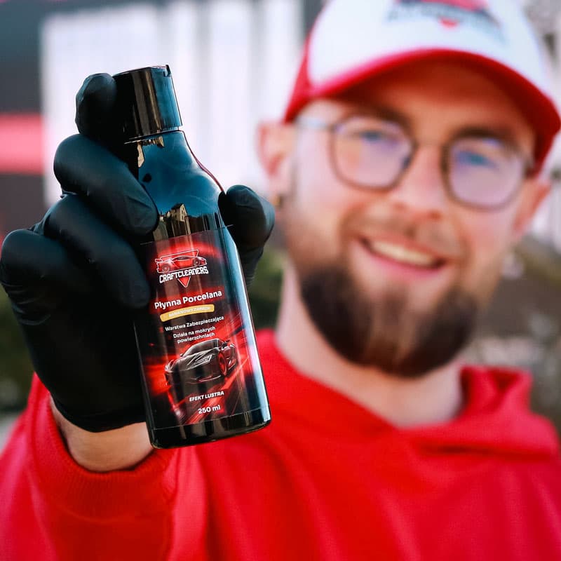 Płynna Porcelana - efekt lustra na lakierze bez polerowania